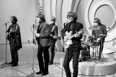 The Ed Sullivan Show TV Show 1965, The Byrds 4x6 Musik Foto