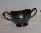 Made in Japan Decorative Floral Metal Cream & Sugar Set — photo 3