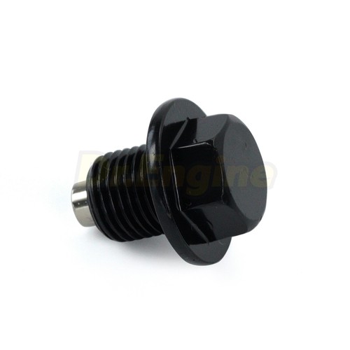 Magnetic Oil Pan Bump Steel Drain Plug Bolts Gasket Fit 85-21 Nissan Infiniti - Picture 6 of 13