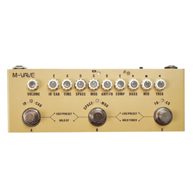 Recording Audio Interface Function Multi Effects Pedals for Acoustic Guitars QDE