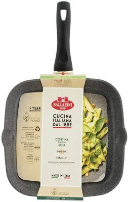 Ballarini Bistecchiera 28 Cortina Granitium Eco Induzione Alluminio antiaderente