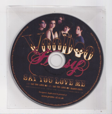 (LL171) Voodoo Hussy, Say You Love Me - 2010 DJ CD