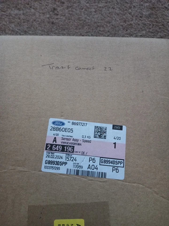 FORD Transit CONNECT 2022 SPEED CONTROL RADAR SENSOR VWN3CA9G853BA +GB99405PP - Image 4 of 4