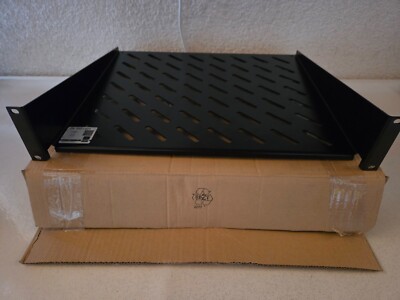 Rittal 5501.625 19 Zoll Geräteboden 2HE in Schwarz (Neu) 