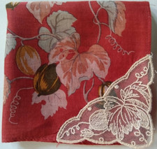 HANDKERCHIEF VINTAGE BANDANA PATTERN COTTON 18" POCKET SQUARE HANKY MEN