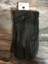 Genuine Leather Size Large Gloves Made In Ripon Wisconsin.