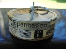 COPENHAGEN METAL LID CUTTER FOR KEY CHAIN PEWTER COLOR "NEW/UNUSED"