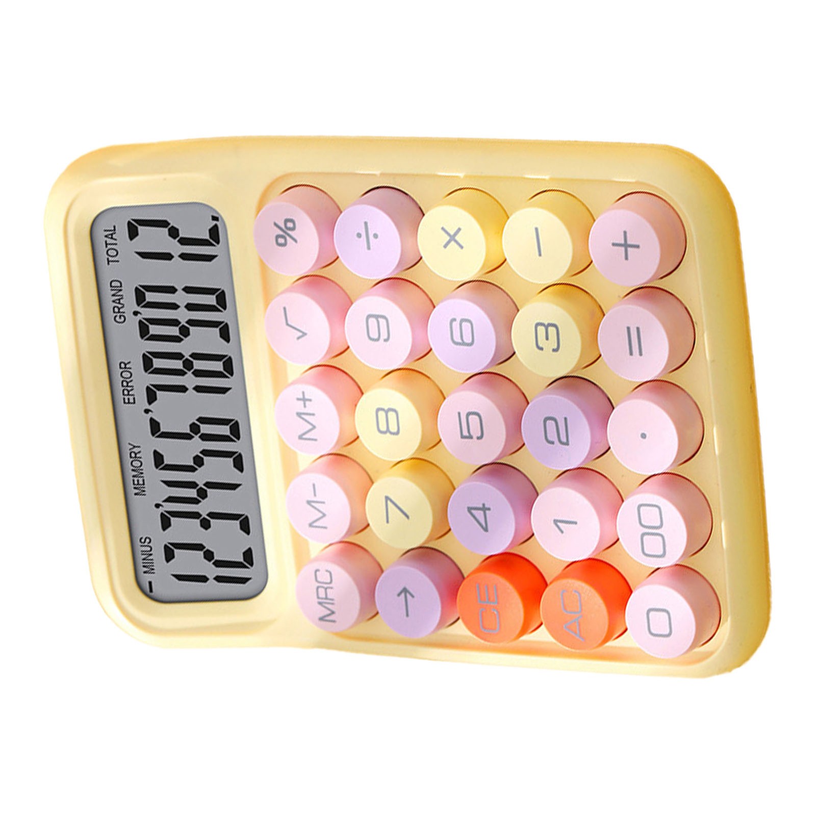 Colorful Calculator With Mechanical Keyboard For Efficient Computing Trending