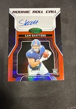2025 Panini Certified - Rookie Roll Call Signatures Cam Skattebo Mirror Red /99 