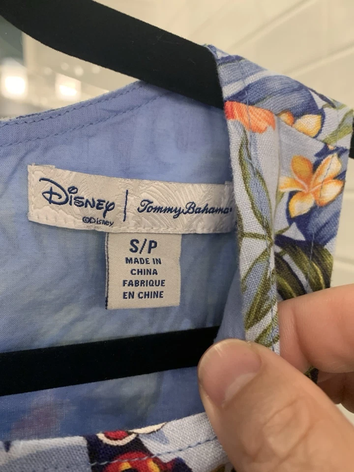 Tommy Bahama x Disney Jungle Jubilee Linen Dress Size Small - Image 2 of 3