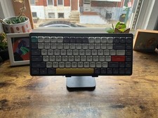 Nuphy Air75 V1 Mechanical Keyboard W/Magenta  Brown Switches