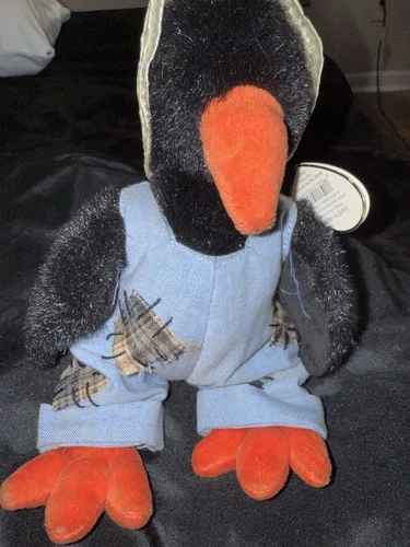 2k) Ty Beanie Baby 1993 Vintage CAWLEY The Crow Plush Attic Treasures NWT