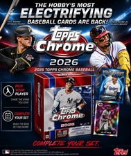 2026 Topps Chrome Baseball - Complete Your Set #1-300 Volume Discount 🔥🔥