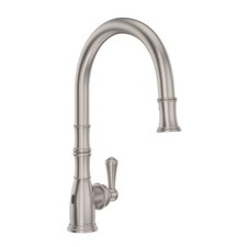 Rohl U.4734STN-2 Georgian Era Pull-Down Touchless Kitchen Faucet - Satin Nickel