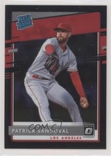 2020 Donruss Optic Rated Rookies Black Stars Prizm 18/125 Patrick Sandoval 05db
