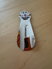 Vintage Metal Shoehorn London Souvenir, 4" Long