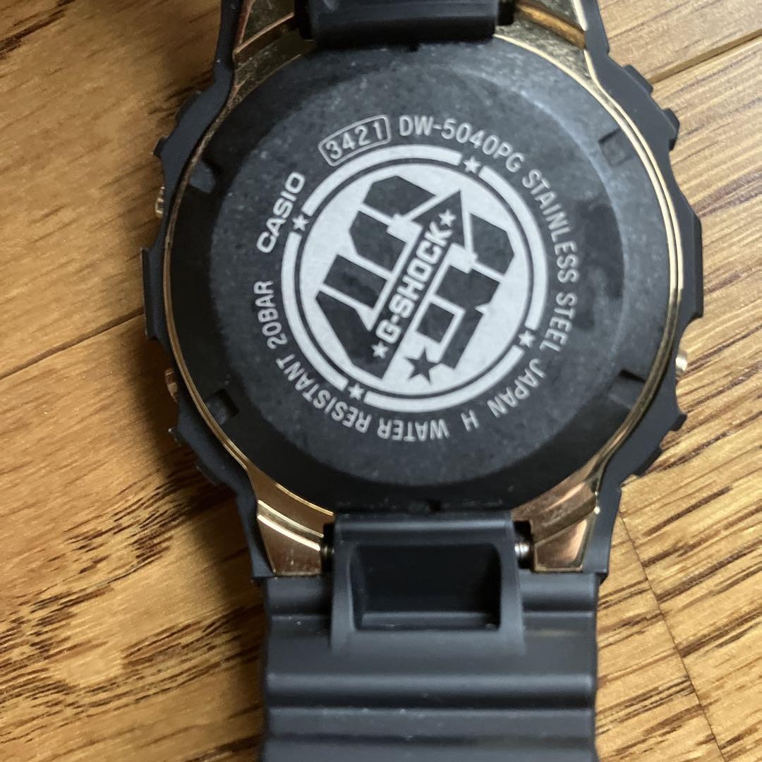 CASIO G-SHOCK DW-5040PG-1JR 40周年 DW5040PG-1 | Limited Edition Watch: 40th Anniversary | CASIO