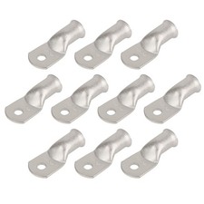 10pcs 4/0 AWG-5/16 M8 Tinned Copper Ring Terminals Battery Lugs, Heavy Duty ...