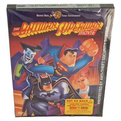 Batman/Superman Movie DVD Étui à mousqueton__VF  ___ US Import  Région 1 __2002 