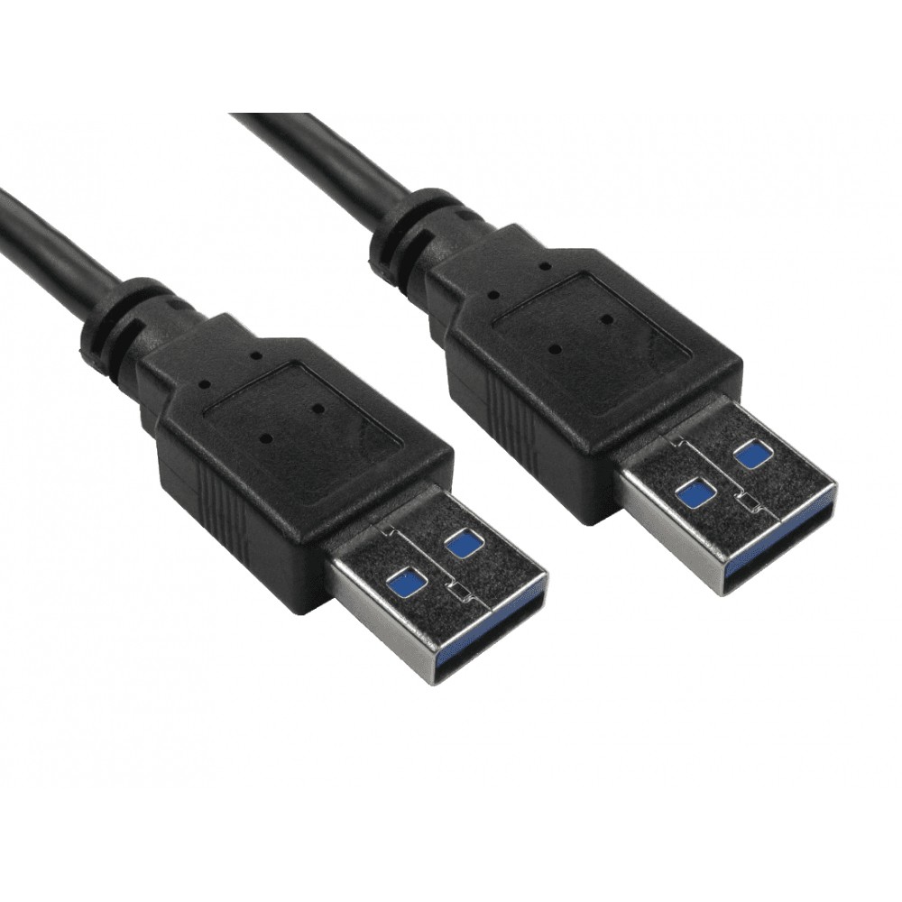 Cables Direct 3m USB 5Gbps Type A M to Type A M Data Cable - Black