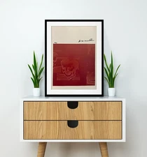 Andy Warhol, Original Hand-signed Lithograph with COA & Appraisal of $3,500