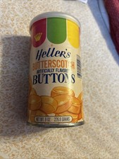 hellers butterscotch artificially flavored buttons