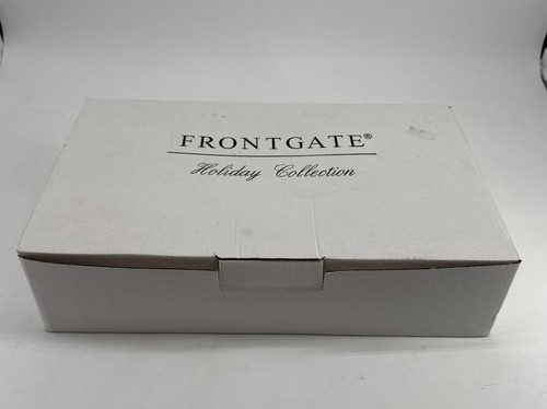 Frontgate Collezione Vacanze Grande Vetro Soffiato Decorazione Natalizia Set di 3 "JOY" - Foto 19 di 23