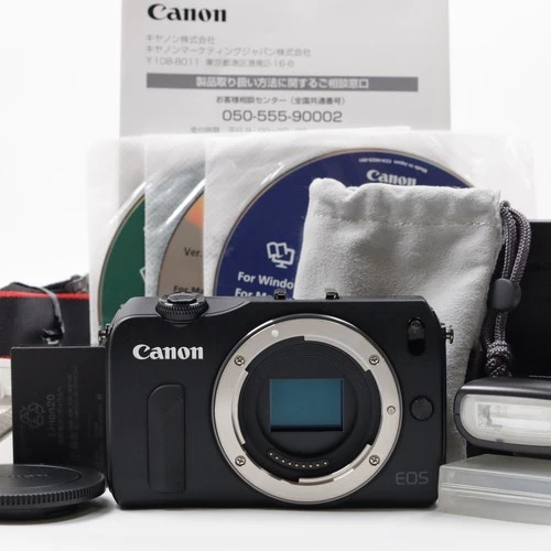 Canon EOS M 18.0MP Mirrorless Digital Camera Black [Top Mint] #4284J