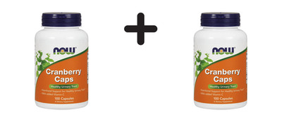 2 x Now Foods Cranberry Caps 700mg (100) (174,56 EUR/kg)