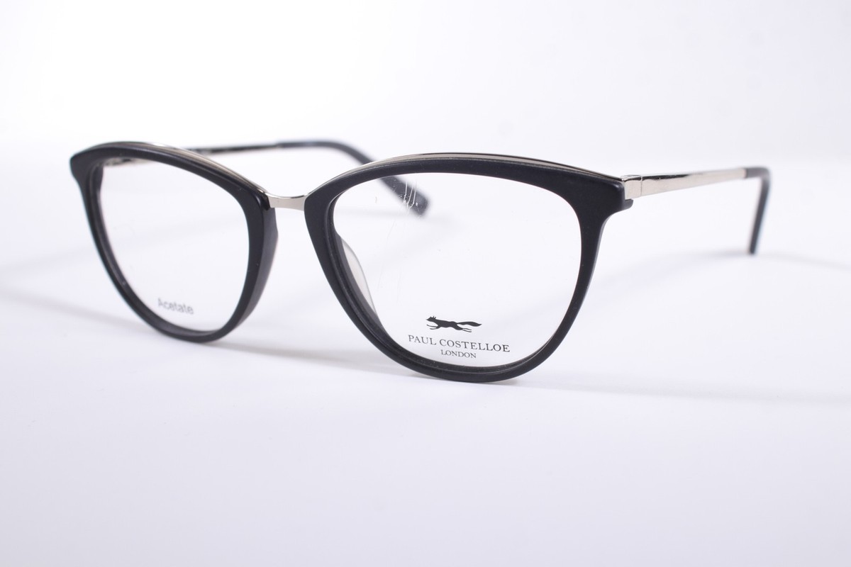 Paul Costelloe Eyeglasses PC5217 Women Black Full Rim Plastic Glasses Frames