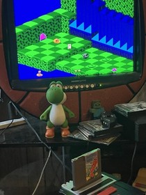 Carro aut&eacute;ntico Snake Rattle 'n' Roll (Nintendo NES, 1991) solo probado y funciona