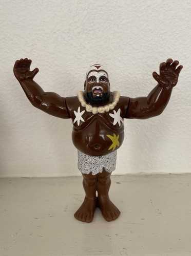 Hasbro Kamala Action Figure WWF WWE Series 8 1991 ...