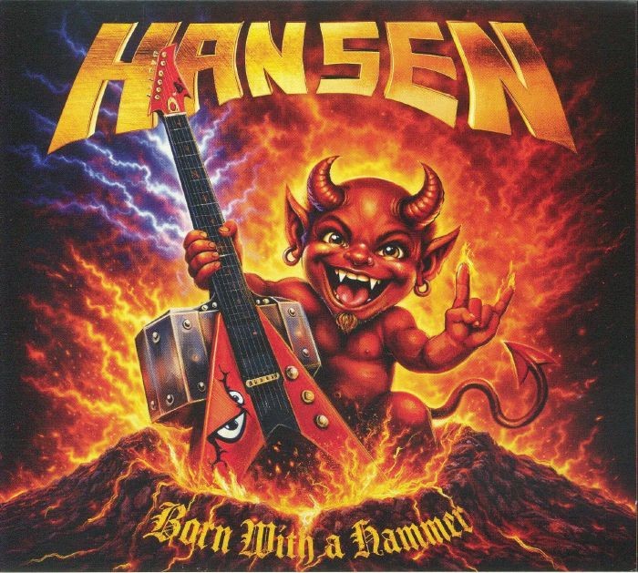 HANSEN Born With A Hammer CD (Digipak) NEW & SEALED - Image 5