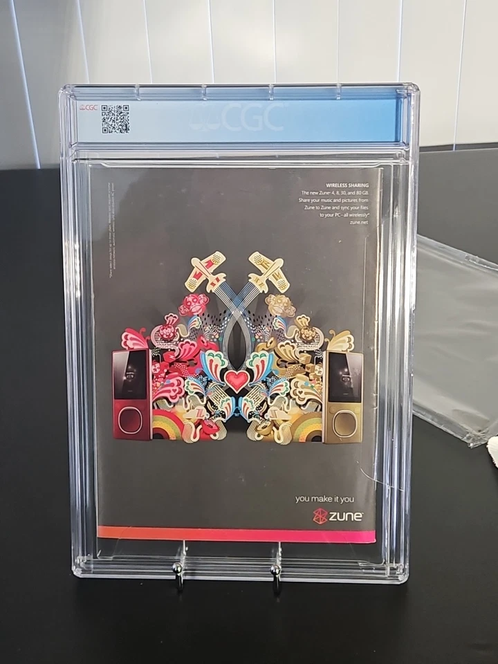 Revista ilustrada Brett Favre Sports quiosco 21 de enero de 2008 CGC 8,5 Foto 2 de 2