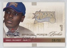 2001-02 Fleer Force Rookie Special Force 8/50 Samuel Dalembert #126 u0u