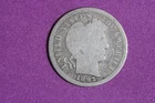 Estate Find 1897 S Barber Dime #K60476