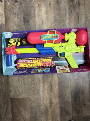 #ad VINTAGE 1993 Larami Air Pressure SUPER SOAKER MDS NEW UNUSED IN BOX Water Gun $75.00