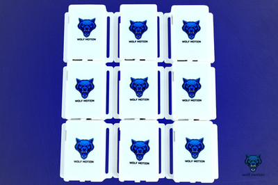 SlimeVR Compatible Full-Body Trackers 9-Pack | VRChat SteamVR FBT Kit WolfMotion