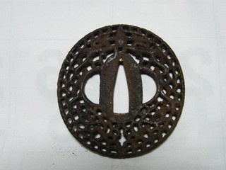 Japanese used Tsuba 606a 34