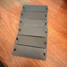  new LOT OF 6 OPENED FAPB Panduit Pan-net Fiber Optic Adapter Blank Panel