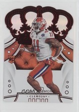 2020 Panini Chronicles Draft Picks Crown Royale Mirror Red Isaiah Simmons #7 2u3