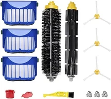 Replacement Parts Kit for iRobot Roomba 600 Series, Brushes & Filters Set