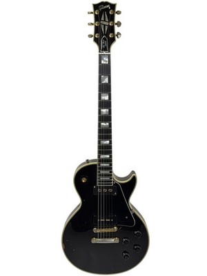 Gibson Custom Shop 1954 Les Paul Custom Reissue Ebony Black VOS 2014 E.Guitar