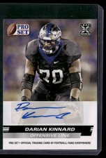 2022 Pro Set Draft #PSA-DK1 Darian Kinnard Autographs