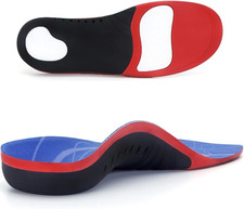 220 Lbs Heavy Duty Support Plantar Fasciitis Insoles Arch Support Work Boot Sho