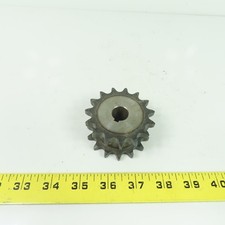 40 15H Double Strand Roller Chain Sprocket 15-Tooth 2-5/8" OD 1.4" Wide5/8" Bore