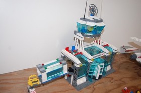 LEGO City Airport 7894 Used Retired incomplete W/ 2 Manuals