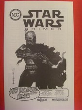 NEW DIMENSION COMIC NEWSLETTER STAR WARS BOBA...