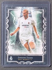 2024-25 Topps Real Madrid Fan Set Zinedine Zidane #MO-6 Monolith
