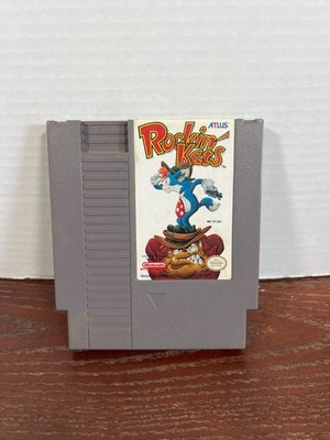 Rockin Kats NES Game Cartridge By Atlus 1991 Tested Nintendo Entertainment Syste